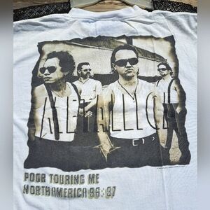 Vintage Metallica 1996 Poor Me concert shirt XL Excellent condition